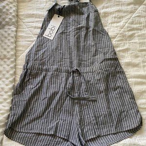Bobi striped romper